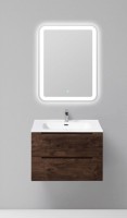 Тумба под раковину BelBagno ETNA 39-700/390-2C-SO-RW-P подвесная Rovere Moro МДФ / ЛДСП