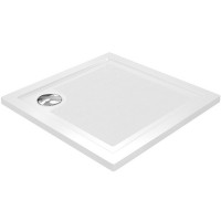 Душевой поддон из стеклопластика WasserKRAFT Salm 90x90 27T03 Белый глянец