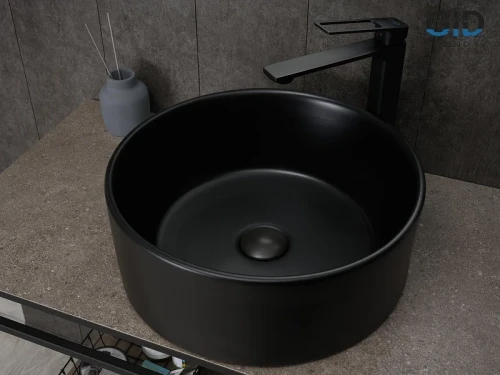 Раковина-чаша Gid Esfera 40 Bm9011 53368 цвет Черный матовый