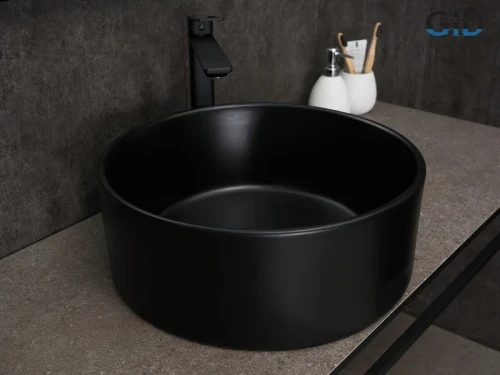 Раковина-чаша Gid Esfera 40 Bm9011 53368 цвет Черный матовый