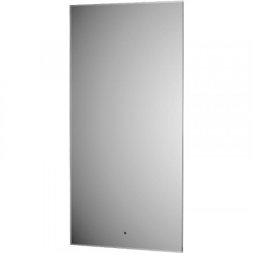 Зеркало Defesto Glow 50х100 DF 2515R с подсветкой 28W-3000К/с фацетом/ИК - выключатель/Теплый белый свет