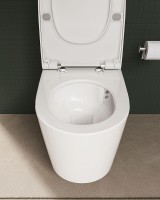 Унитаз Vitra Nest QuantumFlush 7870B403-0075 подвесной без сиденья фарфор подвесной