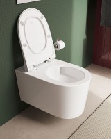 Унитаз Vitra Nest QuantumFlush 7870B403-0075 подвесной без сиденья фарфор подвесной
