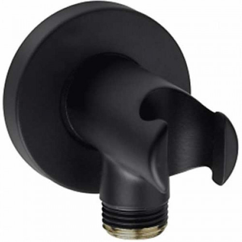 Держатель ручного душа Bossini C12000.073 Черный матовый латунь на стену