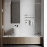 Электрический полотенцесушитель Abber Charme AH4003 цвет Хром