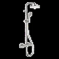 Душевая система Remer Elegance EQ32A8MPMD20 с термостатом цвет Хром