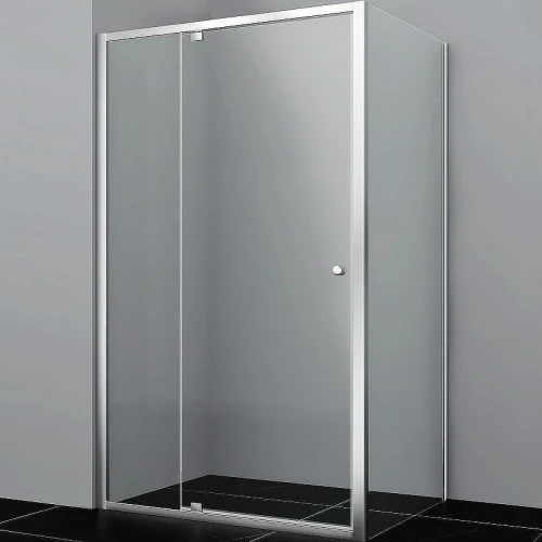 Душевая стенка WasserKRAFT Aula 90 11P05-RP90 профиль Хром стекло прозрачное