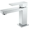 Смеситель для раковины Boheme Qubic 471-CR Хром латунь