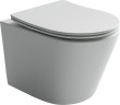 Унитаз с инсталляцией DIWO Ceramicanova Balearica Rimless CN6000MW + DIWO 4501 с сиденьем Микролифт с клавишей смыва цвет Глянцевый белый