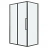 Душевой уголок Grossman Cosmo 130x100 120.K33.02.1310.42.00 профиль Графит сатин стекло прозрачное