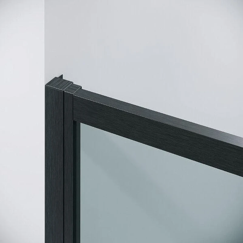 Душевой уголок Grossman Cosmo 130x100 120.K33.02.1310.42.00 профиль Графит сатин стекло прозрачное