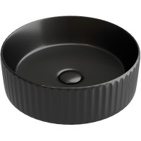 Раковина-чаша Ceramicanova Element 36 CN6057MB Черная матовая фарфор накладная