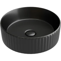 Раковина-чаша Ceramicanova Element 36 CN6057MB Черная матовая фарфор накладная