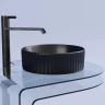 Раковина-чаша Ceramicanova Element 36 CN6057MB Черная матовая фарфор накладная