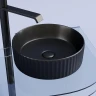 Раковина-чаша Ceramicanova Element 36 CN6057MB Черная матовая фарфор накладная
