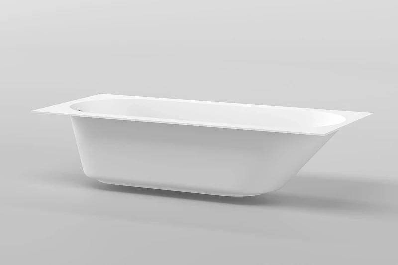 Ванна из искусственного камня Holbi Orion 180х79 1.01.008.11.1 цвт Белый матовый
