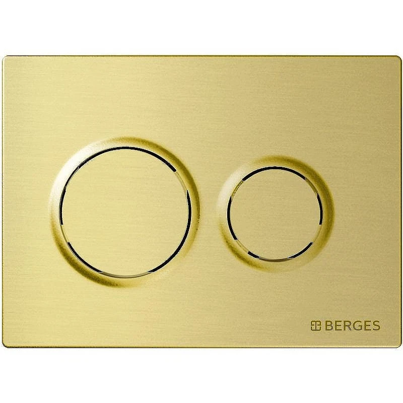 Клавиша смыва Berges Novum O8 040068 Бронза