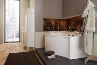 Акриловая ванна Marka One Gracia 170х100 L 01гр1710л без гидромассажа