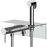 Гигиенический душ со смесителем Remer X-Style X65C25TW Хром латунь встраиваемый
