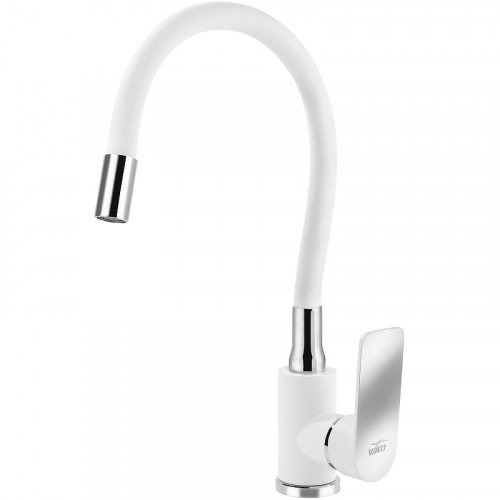 Смеситель для кухни Viko V-7758 Белый Хром