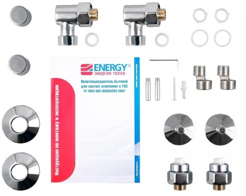 Водяной полотенцесушитель Energy Prestige 800x300 EWTR0PRES0803000000 Хром нержавеющая сталь