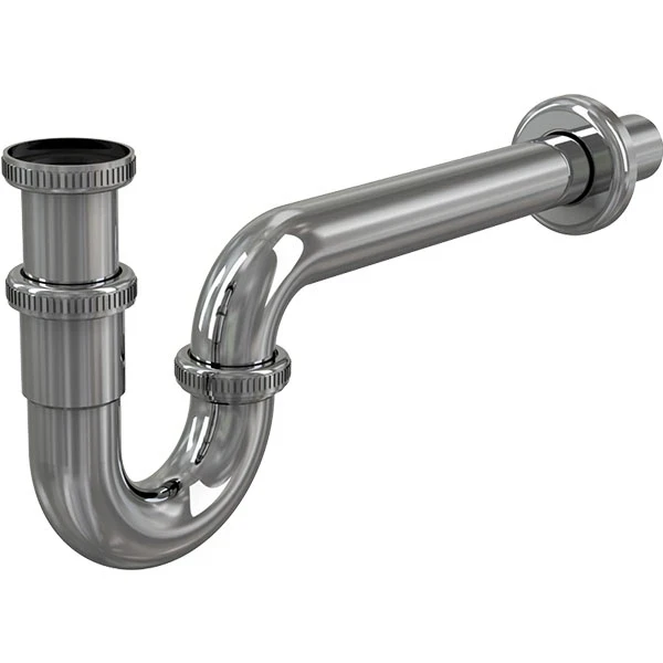 Сифон для биде Alcaplast A45E Хром