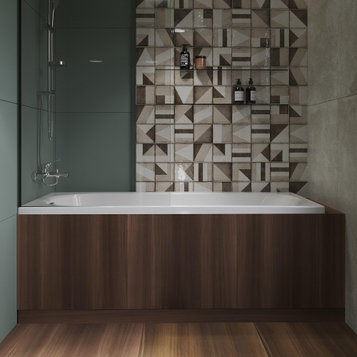 Акриловая ванна DIWO Углич 150х70 Щ0000055172 цвет Белый