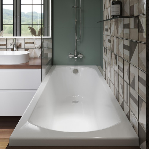 Акриловая ванна DIWO Углич 150х70 Щ0000055172 цвет Белый