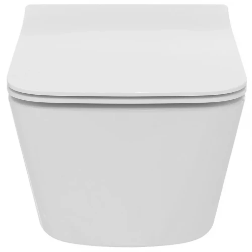 Унитаз подвесной Ideal Standard Blend Cube T368601+T521101 цвет Белый с сиденьем Микролифт