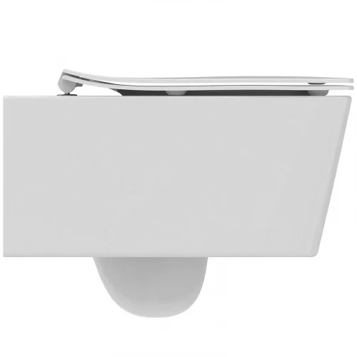 Унитаз подвесной Ideal Standard Blend Cube T368601+T521101 цвет Белый с сиденьем Микролифт