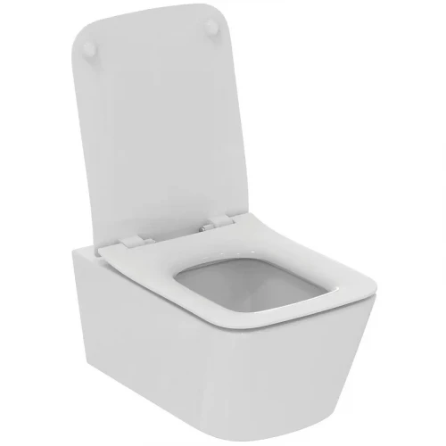 Унитаз подвесной Ideal Standard Blend Cube T368601+T521101 цвет Белый с сиденьем Микролифт