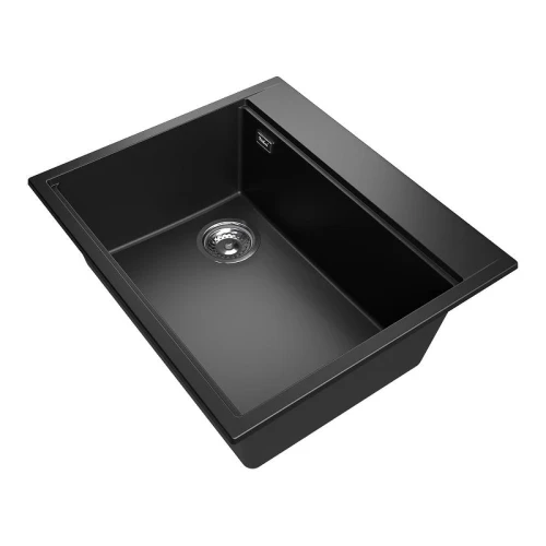Кухонная мойка Rivelato Tesoro 50 TR-605-L antracite цвет Антрацит