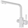 Смеситель для кухни Kaiser Decor 40144-10 Белый глянцевый латунь