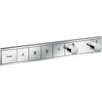 Смеситель для душа Hansgrohe RainSelect 15382000 с термостатом Хром латунь встраиваемый