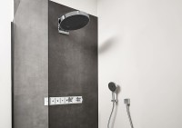 Смеситель для душа Hansgrohe RainSelect 15382000 с термостатом Хром латунь встраиваемый