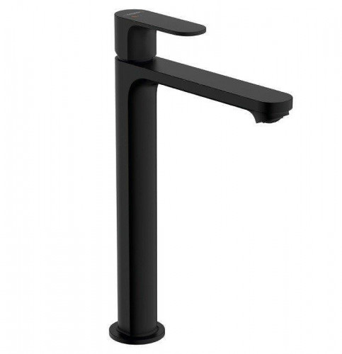 Смеситель для раковины Hansgrohe Rebris S 72580670 цвет Черный матовый