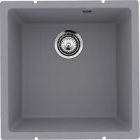 Кухонная мойка Ulgran Quartz Underground 400-05 Бетон искусственный камень (литьевой мрамор) встраиваемый