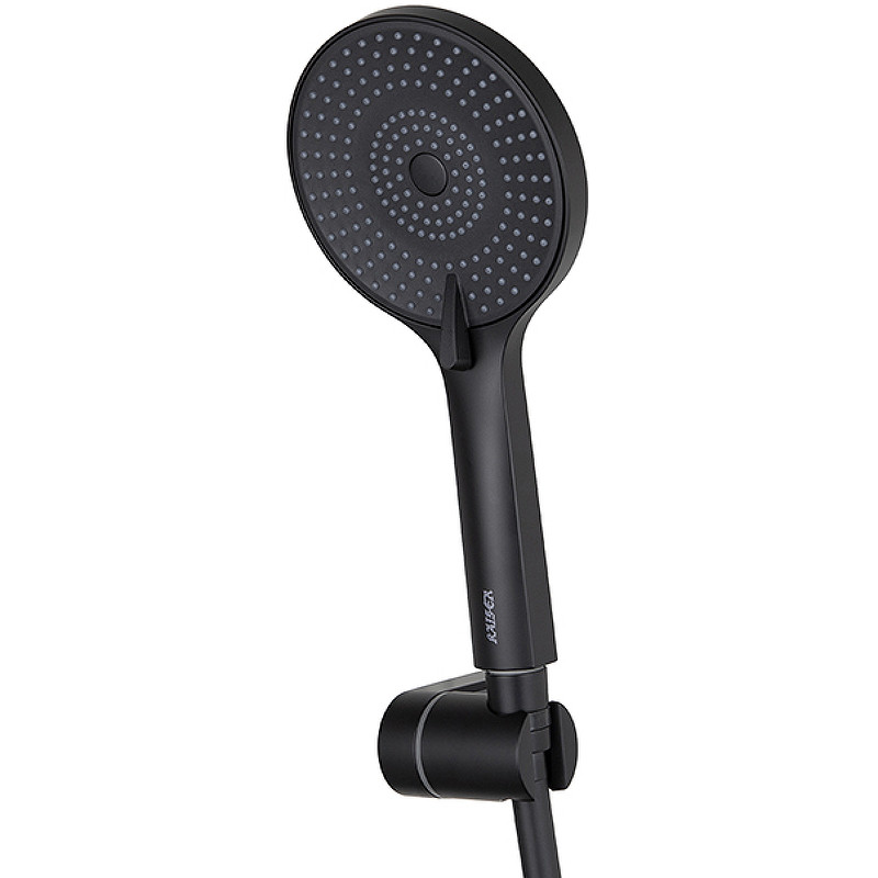 Смеситель для ванны Kaiser Serio 05322-9 с термостатом Черный матовый латунь на стену