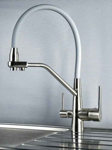 Смеситель для кухни Viko V-5506 Хром латунь на столешницу