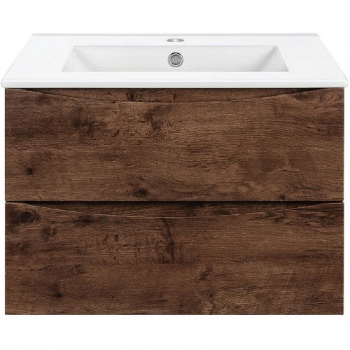 Тумба под раковину Vincea Mia 60 VMC-2MC600RW подвесная R.Wood МДФ / ЛДСП