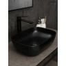 Раковина-чаша Gid Geometrico Bm1333 46 53367 цвет Черный матовый