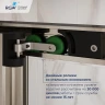 Душевой уголок RGW Leipzig LE-45 120х100 R 77124520-31 профиль цвет Хром стекло тонированное