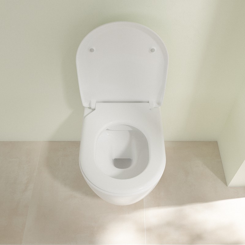 Унитаз Villeroy&Boch Avento 5656RS01 подвесной с сиденьем Микролифт