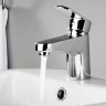 Смеситель для раковины WasserKRAFT Donau 5303 Хром латунь