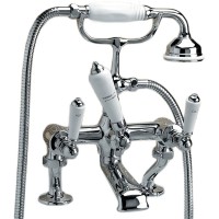 Смеситель на борт ванны Devon&amp;Devon Dandy MARF40BCR Хром латунь