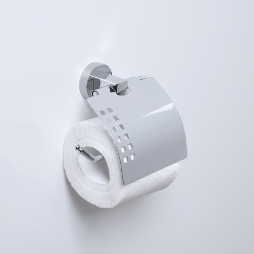 Держатель туалетной бумаги WasserKRAFT Mosel K-46625 с крышкой Хром