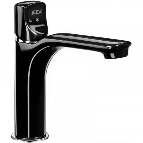 Смеситель для раковины E.C.A. Myra 104508986EX Черный глянец латунь