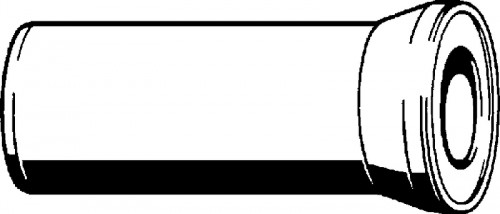 Выпускной патрубок для унитаза Viega 3815 101831 Белый
