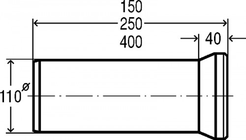 Выпускной патрубок для унитаза Viega 3815 101831 Белый