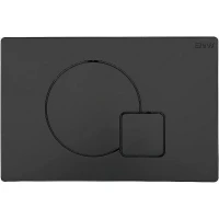 Клавиша смыва Black&White Universe WPI-09522 09522 Matt Black